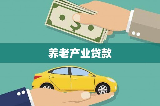 麻栗坡养老产业贷款
