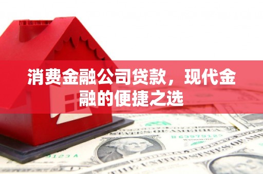 麻栗坡消费金融公司贷款，现代金融的便捷之选